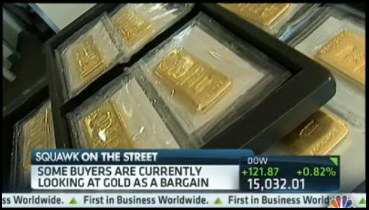CNBC- Some Buyers Are Currently Looking At Gold As A Bargain