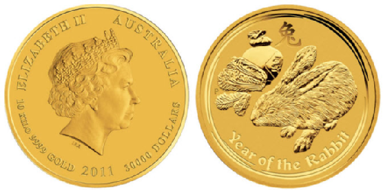 Australian Lunar Gold Coin - California Numismatic Investments