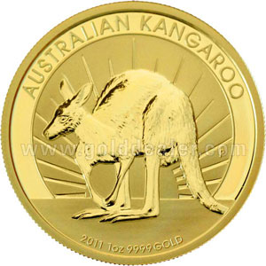 Australian Gold Kangaroo 1 oz