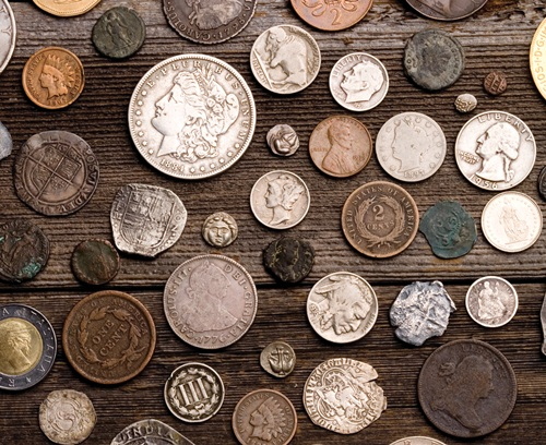 coins-on-wood