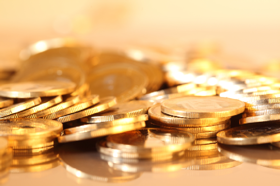 Gold coins