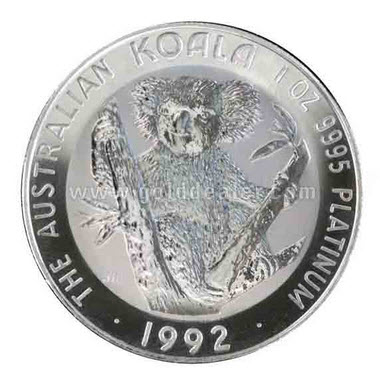 Platinum Koala Coin